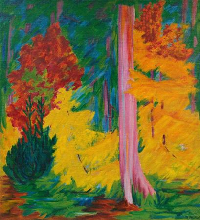 Autumn in the forest. 1920–24.