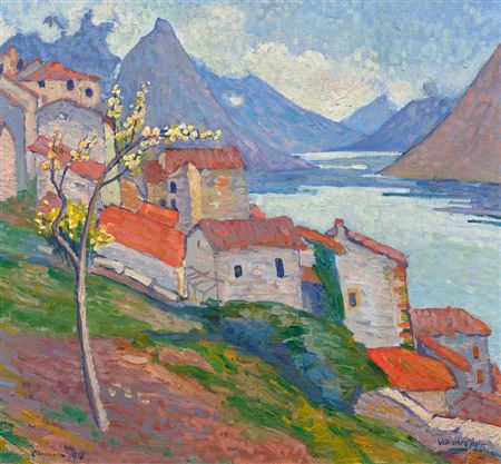 Spring in Gandria. 1918.