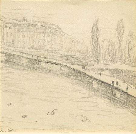 Pont Rue des Bergues à Genève. 1946