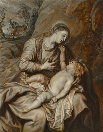 Rest on the flight into Egypt