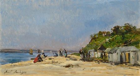 Scène de plage