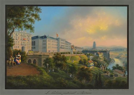 Le Palais féderale à Berne by Johann Ludwig Bleuler - Auction record, sale price, and art valuation. Compare with similar artists and explore comparable artworks.