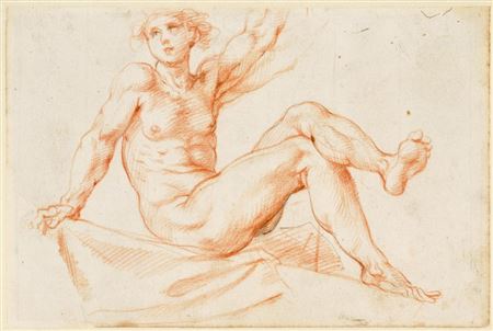Seated youth