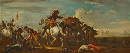 Scene after the battle