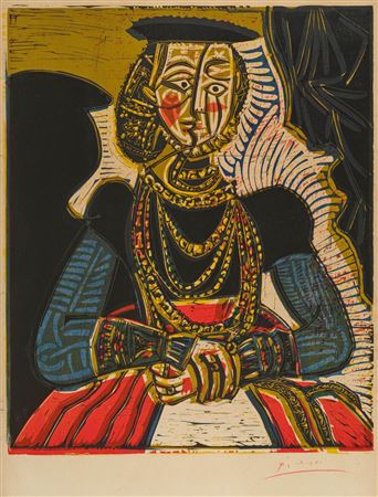 Bust of a woman after Cranach the Younger
