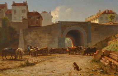 La Place du tunnel à Lausanne