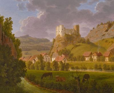 Alt-Falkenstein castle near Balsthal