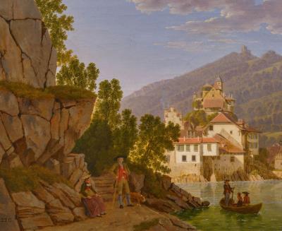 The town and fortress of Aarburg