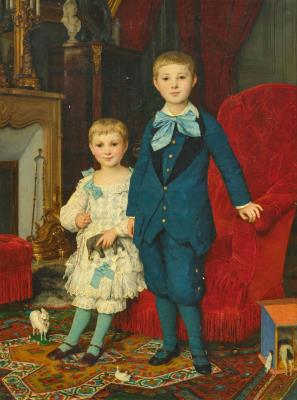 The de Bary children