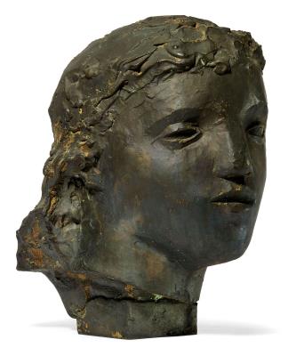 Head of a woman