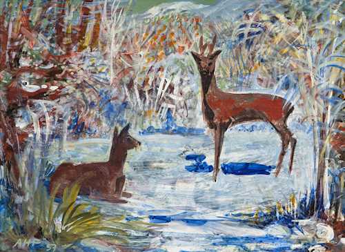 Small hunting picture, 1957