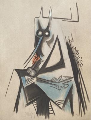 Composition with Flowers and Fruits