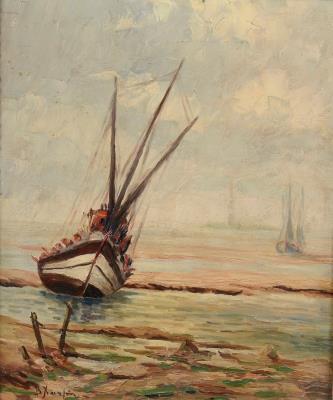 Fishing Boat on the Beach
