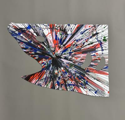 Shark (Spin Painting)