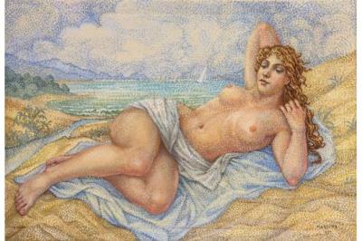 Young Reclining Nude