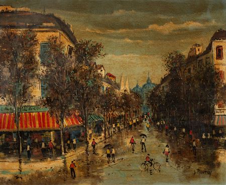 Boulevard em Paris