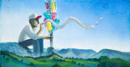 Sample artwork by Edu Cardoso (21st Century), known for painting - View similar artists and auction records