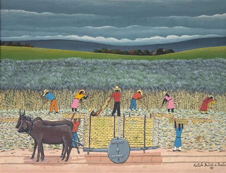 Sample artwork by Agostino Batista de Freitas (20th Century), known for painting - View similar artists and auction records