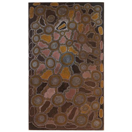 Tingarri at Kampangutjananya 1978 by Freddy West Tjakamara - Auction record, sale price, and art valuation. Compare with similar artists and explore comparable artworks.