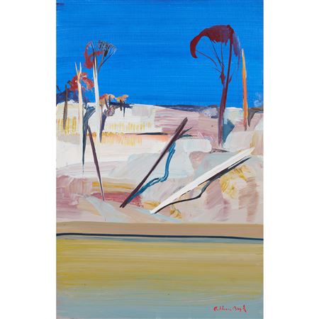 Hillside River and Trees by Arthur (Merric) Boyd Sr - Auction record, sale price, and art valuation. Compare with similar artists and explore comparable artworks.