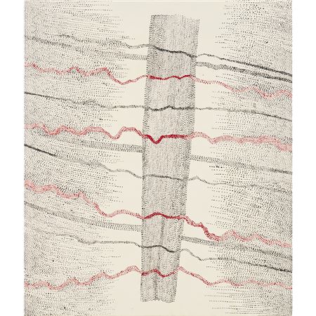 Sample artwork by Julie Robinson Nangala (Born 1973), known for aboriginal painting - View similar artists and auction records