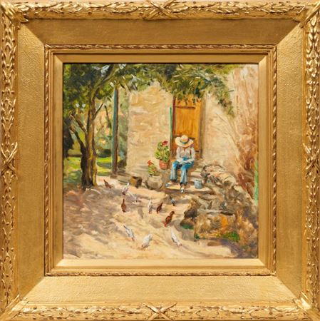 Sample artwork by Reshid Bey (Born 1916), known for painting - View similar artists and auction records