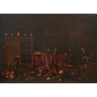The Interior of a Chemist Shop