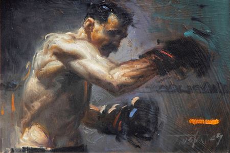 THROWING LEATHER (Boxing), 2009