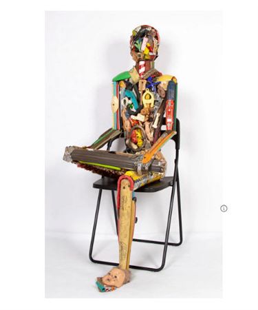 Seated Figure by Leo Sewell - Auction record, sale price, and art valuation. Compare with similar artists and explore comparable artworks.