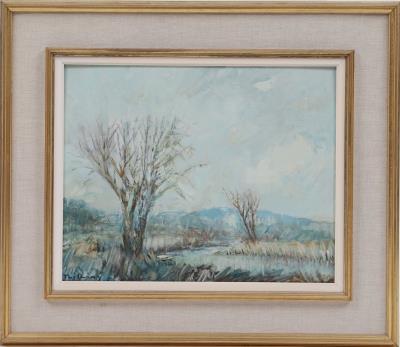 Lakeside landscape