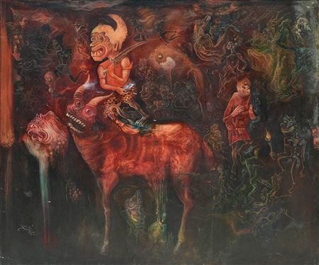 Jawara (2000) by Niko Siswanto - Auction record, sale price, and art valuation. Compare with similar artists and explore comparable artworks.