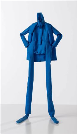 Blue Fabric Man