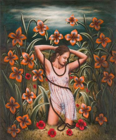 Secret Flower by Roberto Marquez - Auction record, sale price, and art valuation. Compare with similar artists and explore comparable artworks.