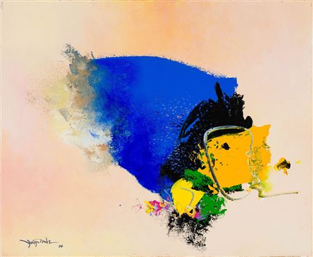 Sample artwork by Yugo Mabe (Born 1955), known for painting - View similar artists and auction records