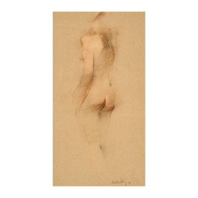 Nude sketch by Manuel Ruiz Ortega - Auction record, sale price, and art valuation. Compare with similar artists and explore comparable artworks.