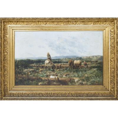 Sample artwork by Josep Armet Portanell (1843 - 1911), known for painting - View similar artists and auction records