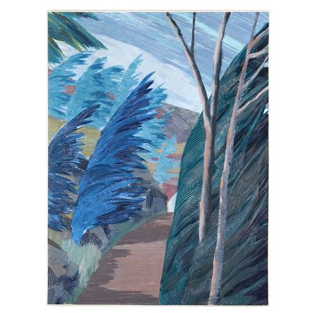<i>Evergreens in Wind</i>