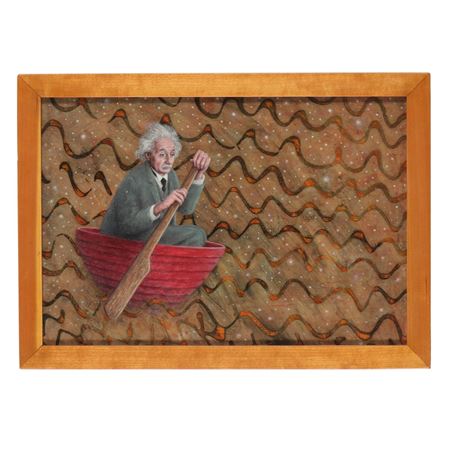 "Einstein Considering Heaven" by Paul Jerome Hartley - Auction record, sale price, and art valuation. Compare with similar artists and explore comparable artworks.
