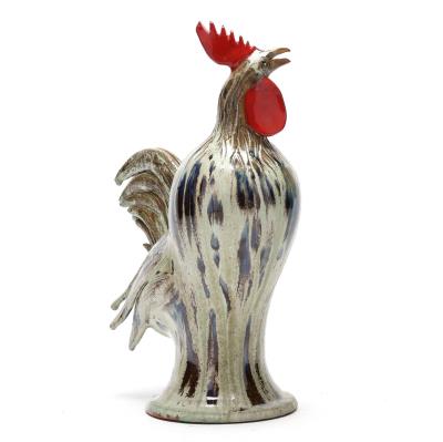 Folk Pottery Rooster