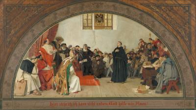 Luther before the Diet of Worms