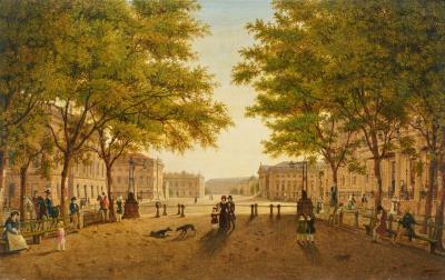 Unter den Linden by Wilhelm Brucke - Auction record, sale price, and art valuation. Compare with similar artists and explore comparable artworks.