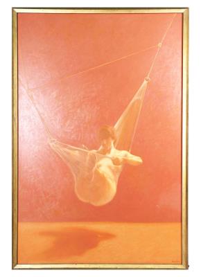 Sample artwork by William Anzalone (Born 1935), known for landscape, gardens, genre, educator - View similar artists and auction records