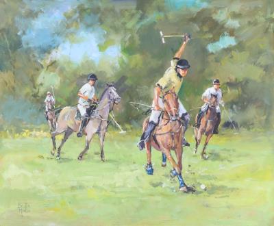 Polo players