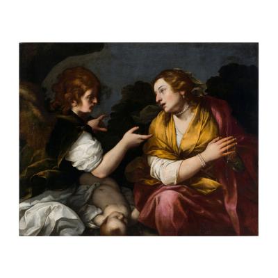 Apparition of the Angel to Hagar and Ishmael by Carlo Ceresa - Auction record, sale price, and art valuation. Compare with similar artists and explore comparable artworks.
