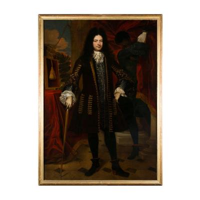 Portrait of a Gentleman with Page