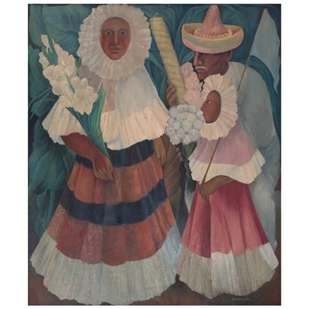 Sample artwork by Froylan Ojeda (1932 - 1991), known for painting - View similar artists and auction records