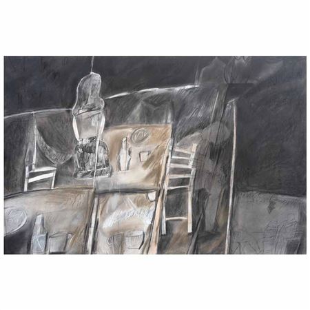 Sample artwork by Perla Krauze (Born 1953), known for abstract landscape mixed media painting, installations, found objects in sculpture - View similar artists and auction records