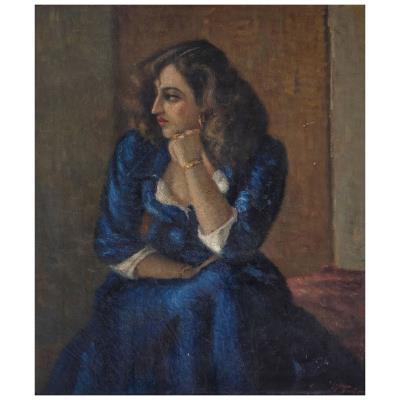 Portrait in Blue