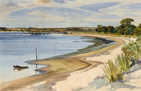 Lowtide, American River by John Goodchild - Auction record, sale price, and art valuation. Compare with similar artists and explore comparable artworks.