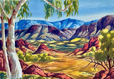MacDonnell Ranges, 1961